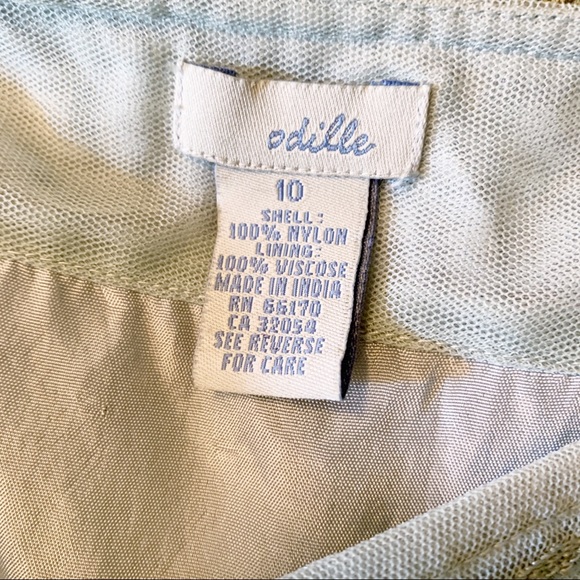 Y2K Anthropologie Fairy Boho Lace Skirt M - Picture 6 of 6